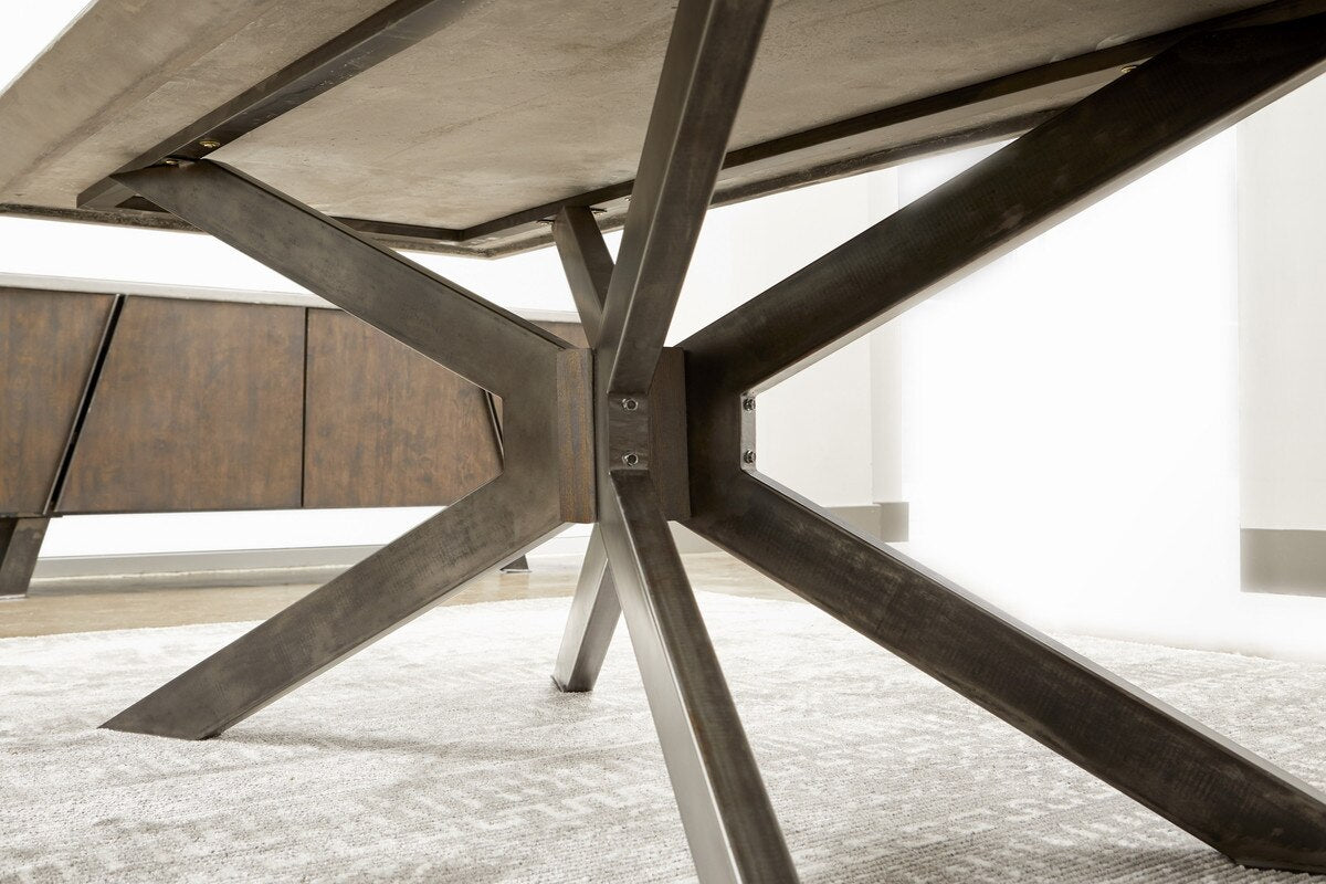 Industry Rectangle Dining Table from Essentials For Living - Luna Furniture