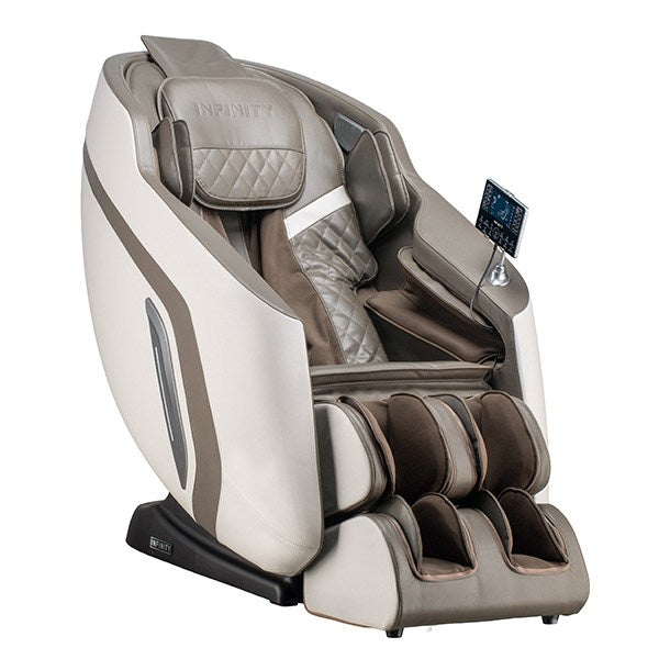 Zenara Massage Chair - Greige/Beige from Infinity - Luna Furniture
