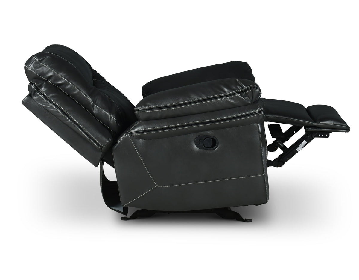 Isabella Gray Manual Glider Recliner from Steve Silver - Luna Furniture
