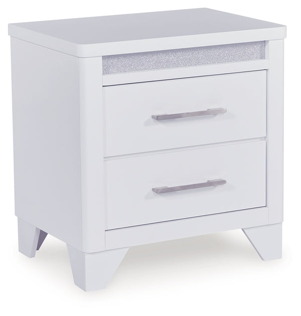 Jarlee White Nightstand