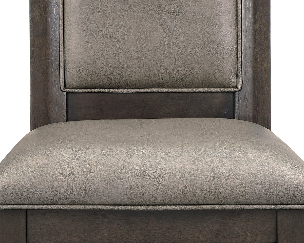 Jeffries Brown Dining Chair, Set of 2 from Crown Mark - Luna Furniture