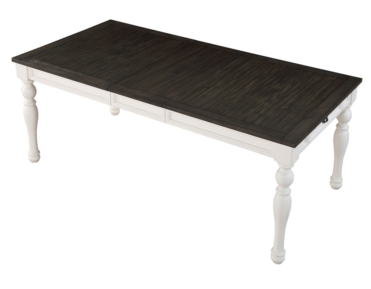 Joanna 6 Piece Dining(Table, Bench & 4 Side Chairs) from Steve Silver - Luna Furniture