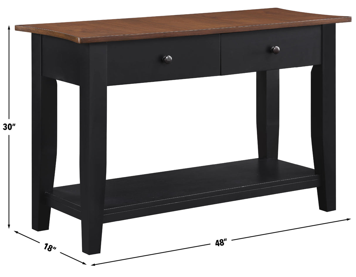 Joplin Walnut/Ebony 3-Piece Lift-Top Table Set from Steve Silver - Luna Furniture