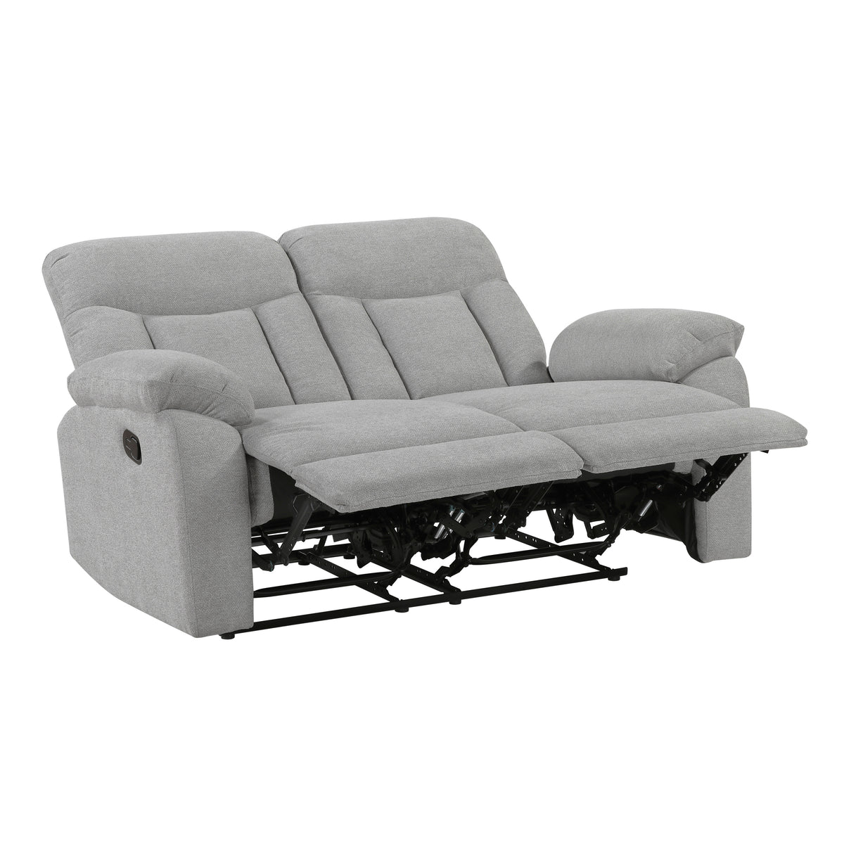 Jules Gray Double Reclining Living Room Set from Homelegance - Luna Furniture
