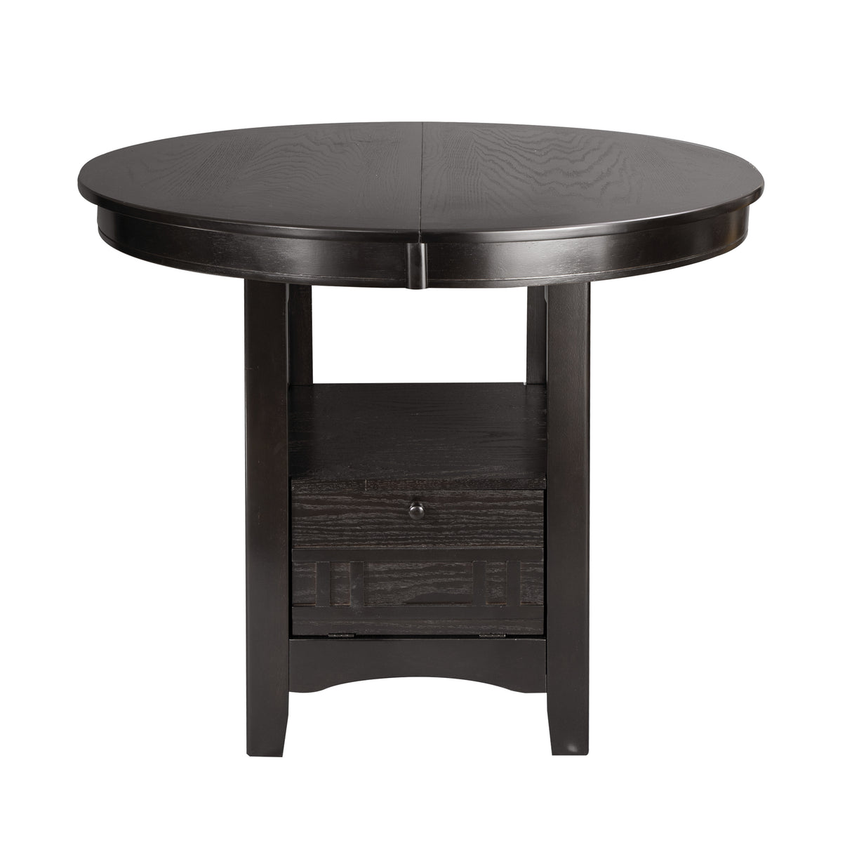 Junipero Espresso 5-Piece Extendable Counter Height Set from Homelegance - Luna Furniture