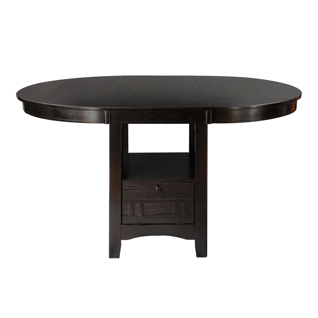 Junipero Espresso 5-Piece Extendable Counter Height Set from Homelegance - Luna Furniture