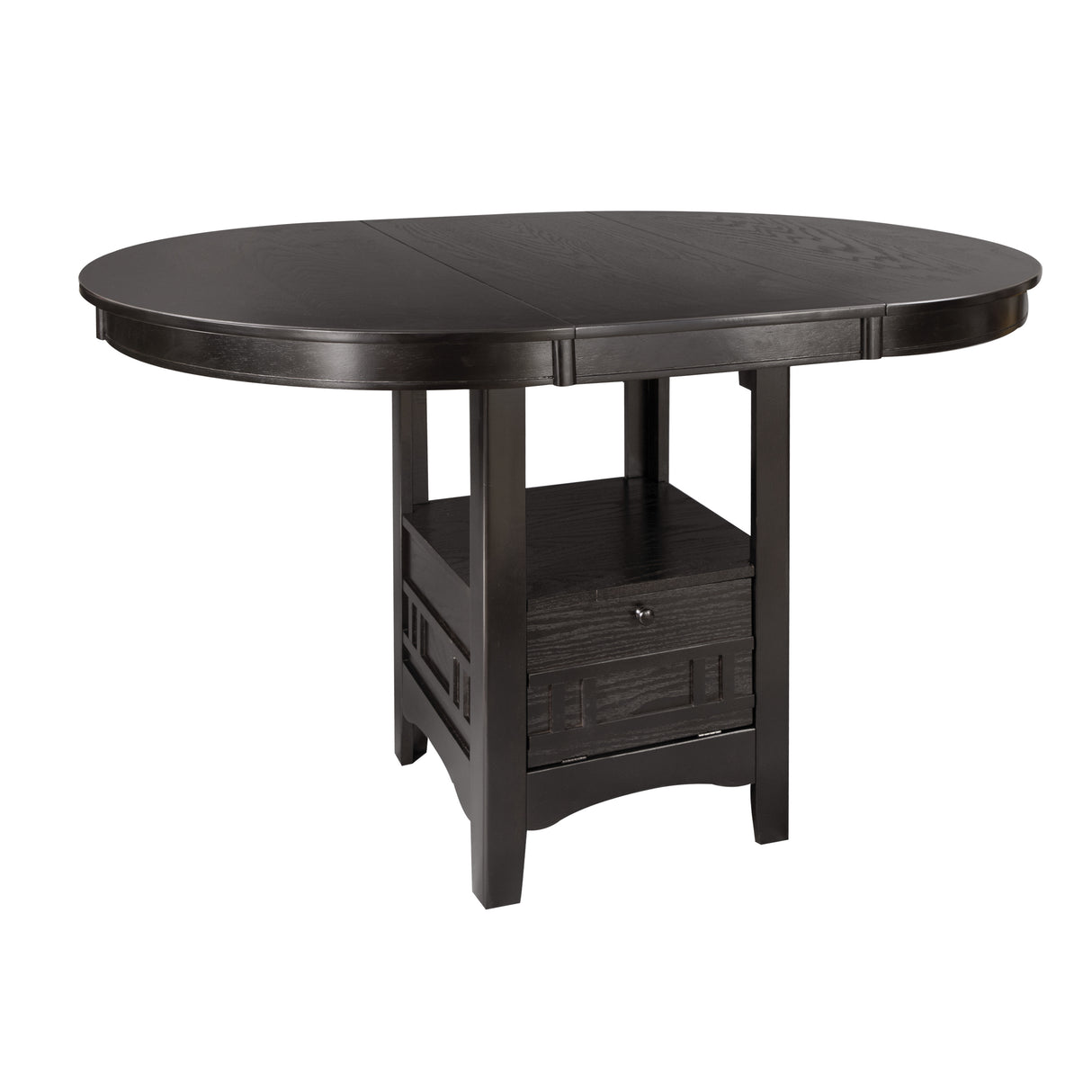 Junipero Espresso 5-Piece Extendable Counter Height Set from Homelegance - Luna Furniture