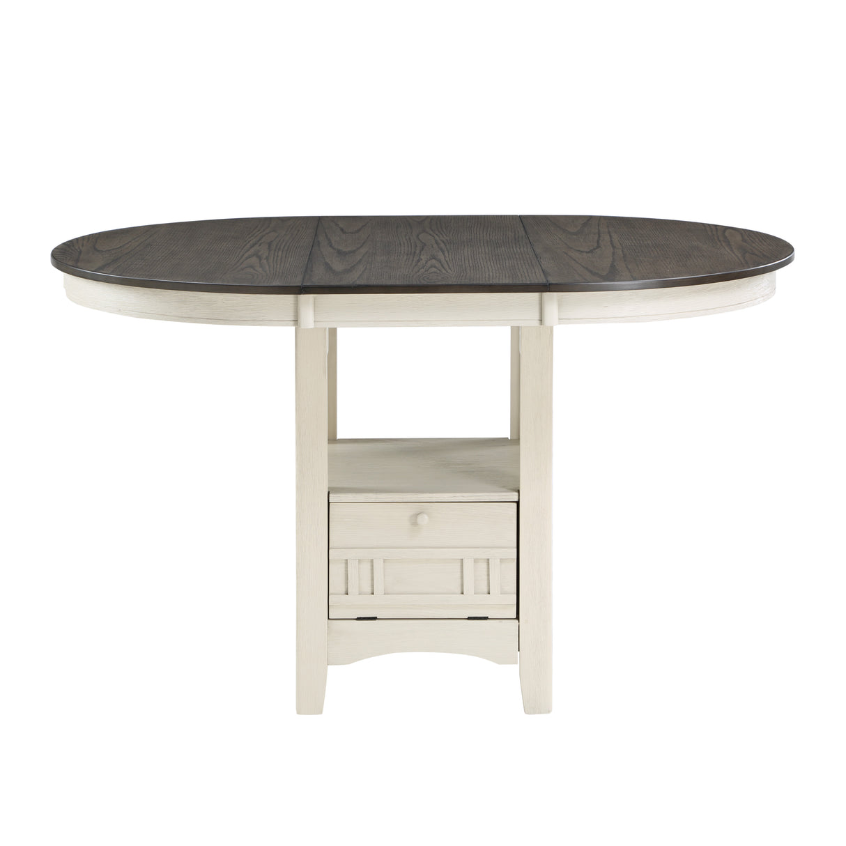 Junipero White 5-Piece Extendable Counter Height Set from Homelegance - Luna Furniture