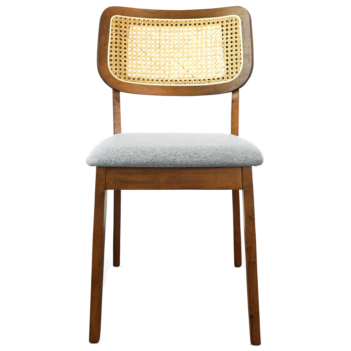 Kaden Dark Gray Linen Dining Chair (Set Of 2) from Ashcroft Furniture - Luna Furniture