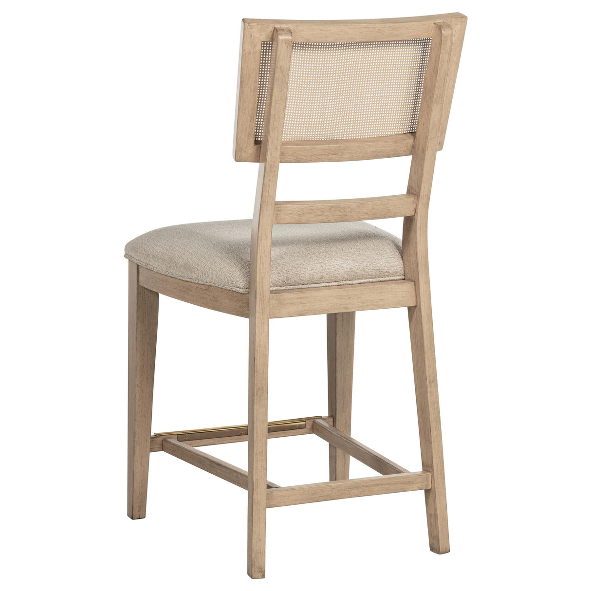 Kailani Beige Oak Radio Weave Cane Counter Height Chair, Set of 2 from Coaster - Luna Furniture