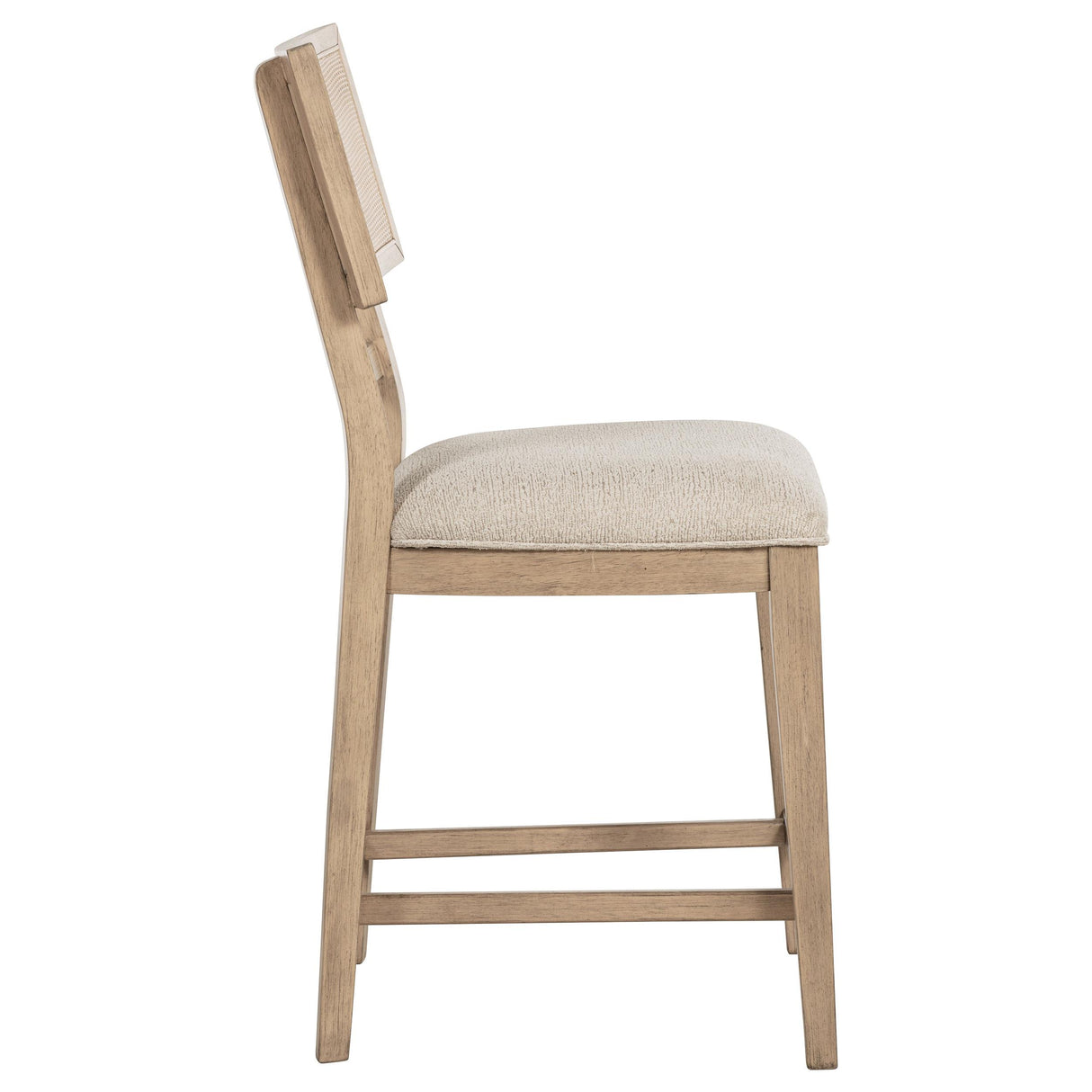 Kailani Beige Oak Radio Weave Cane Counter Height Chair, Set of 2 from Coaster - Luna Furniture