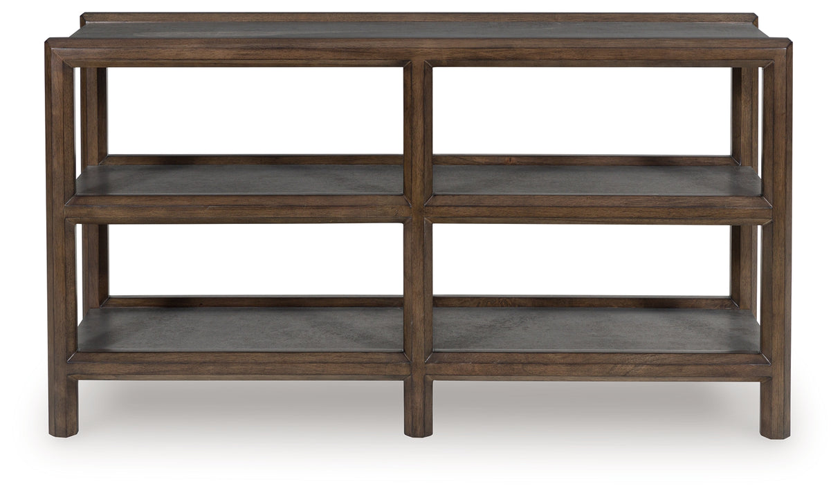 Kallenny Brown/Gray Sofa Table from Ashley Furniture - Luna Furniture