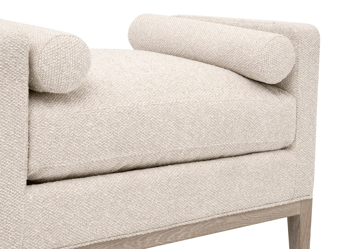 Keaton Upholstered Accent Stool from Essentials For Living - Luna Furniture