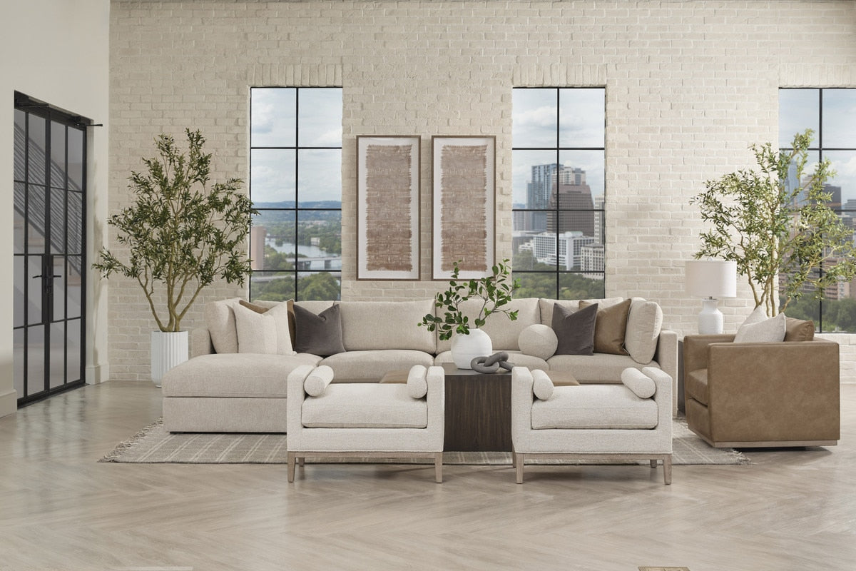 Keaton Upholstered Accent Stool from Essentials For Living - Luna Furniture
