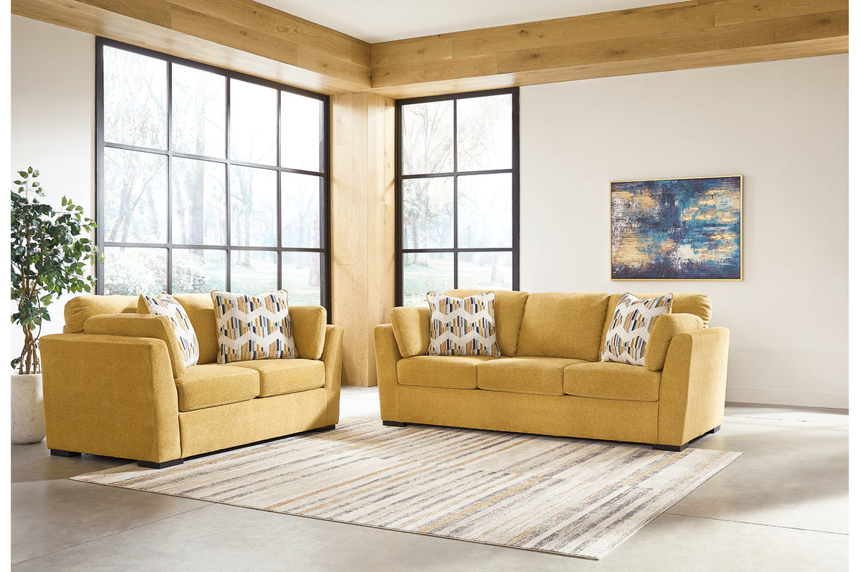 Keerwick Sunflower Living Room Set from Ashley Furniture - Luna Furniture