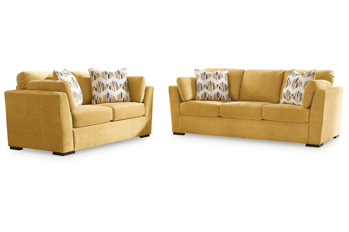 Keerwick Sunflower Living Room Set from Ashley Furniture - Luna Furniture