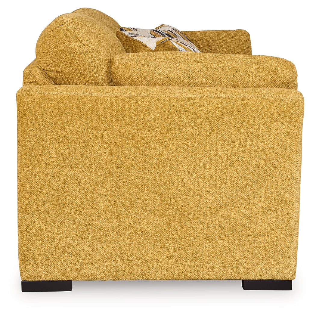 Keerwick Sunflower Sofa and Oversized Chair from Ashley - Luna Furniture