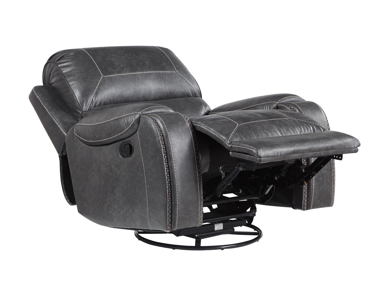 Keily Gray 3-Piece Reclining Living Room Set from Steve Silver - Luna Furniture