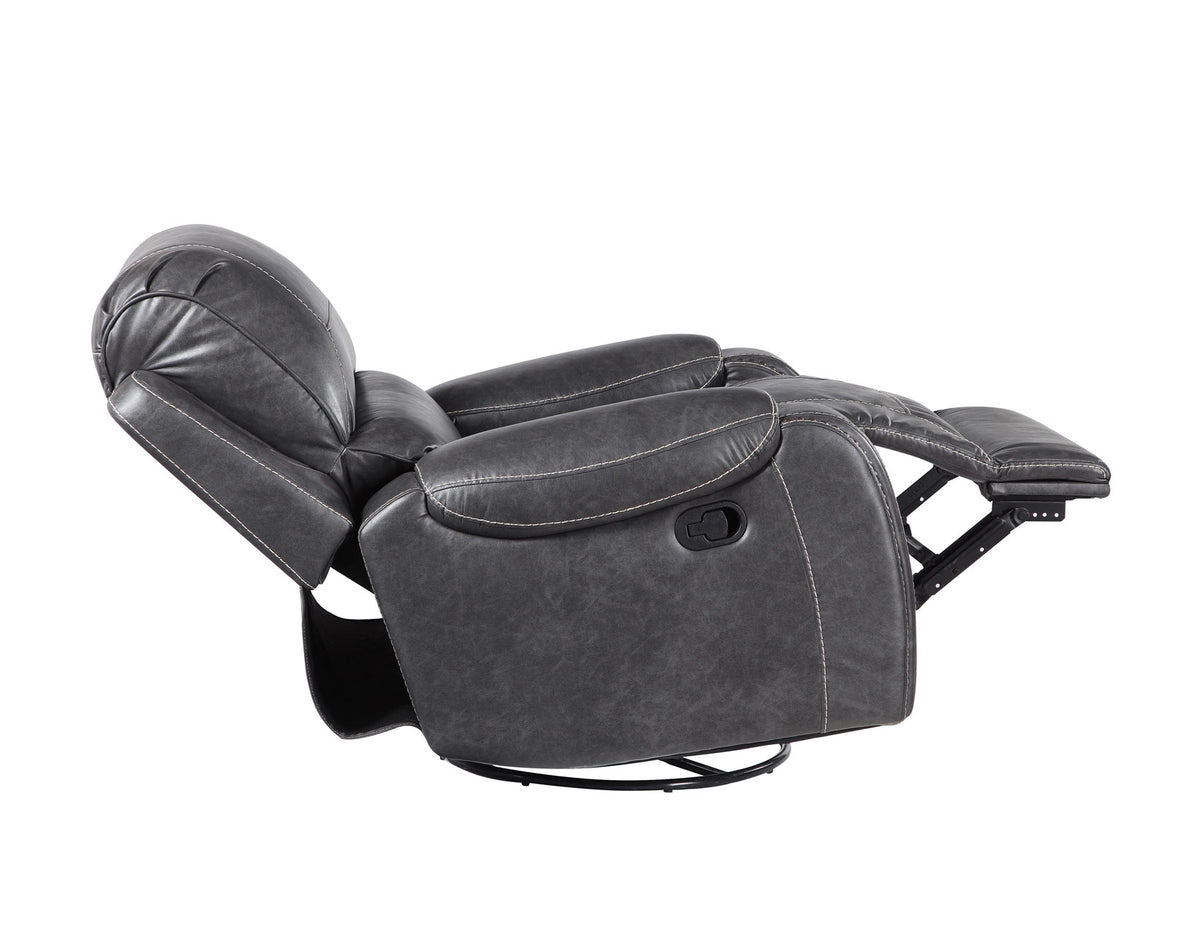 Keily Gray 3-Piece Reclining Living Room Set from Steve Silver - Luna Furniture