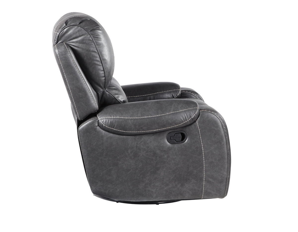 Keily Gray 3-Piece Reclining Living Room Set from Steve Silver - Luna Furniture
