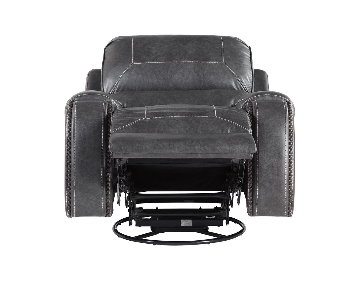 Keily Gray 3-Piece Reclining Living Room Set from Steve Silver - Luna Furniture