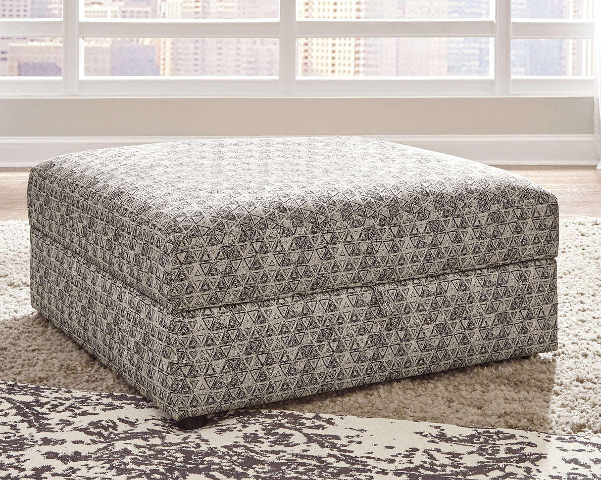 Kellway Bisque 7-Piece Sectional with Ottoman from Ashley - Luna Furniture