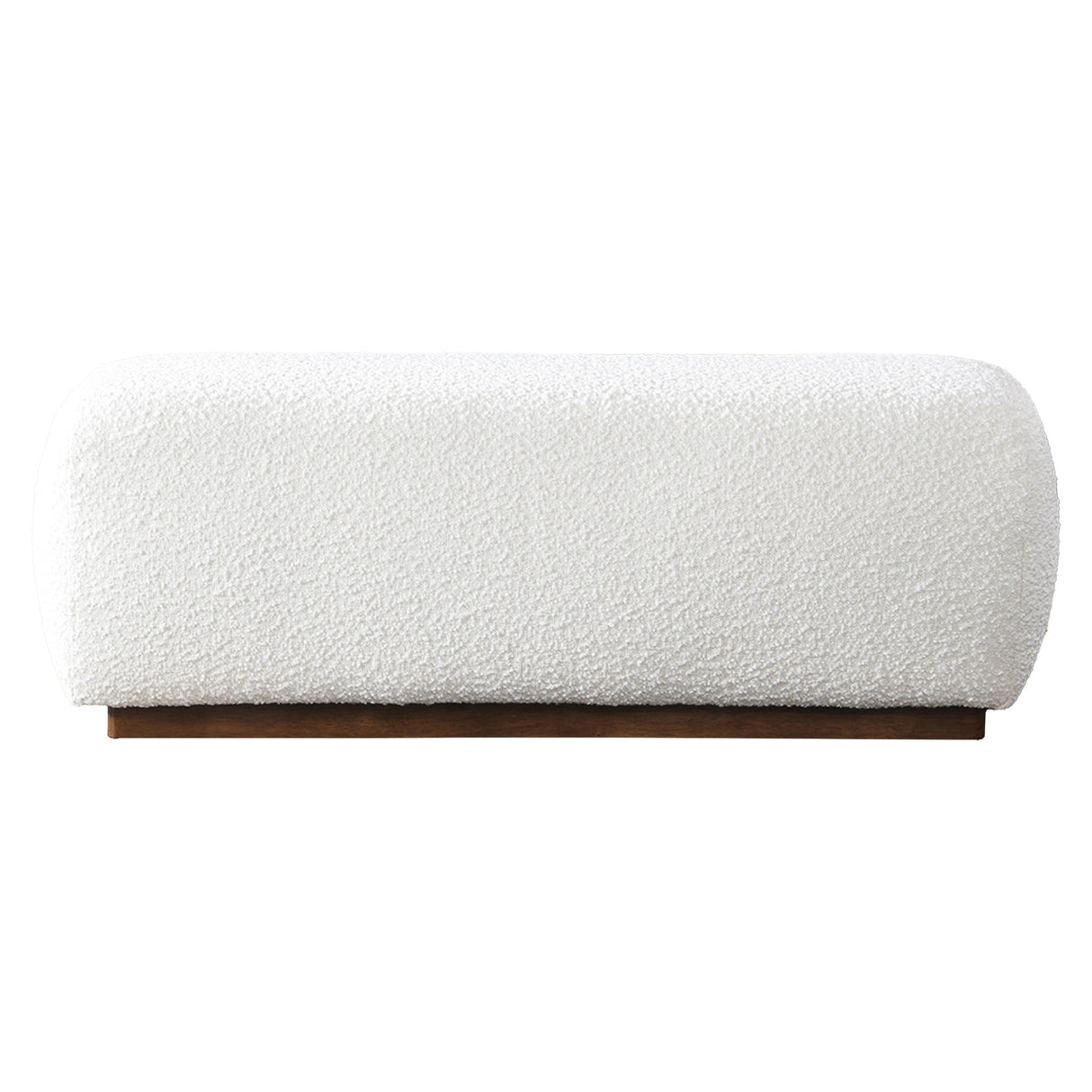 Kelvin Ivory Boucle Bench from Midinmod - Luna Furniture