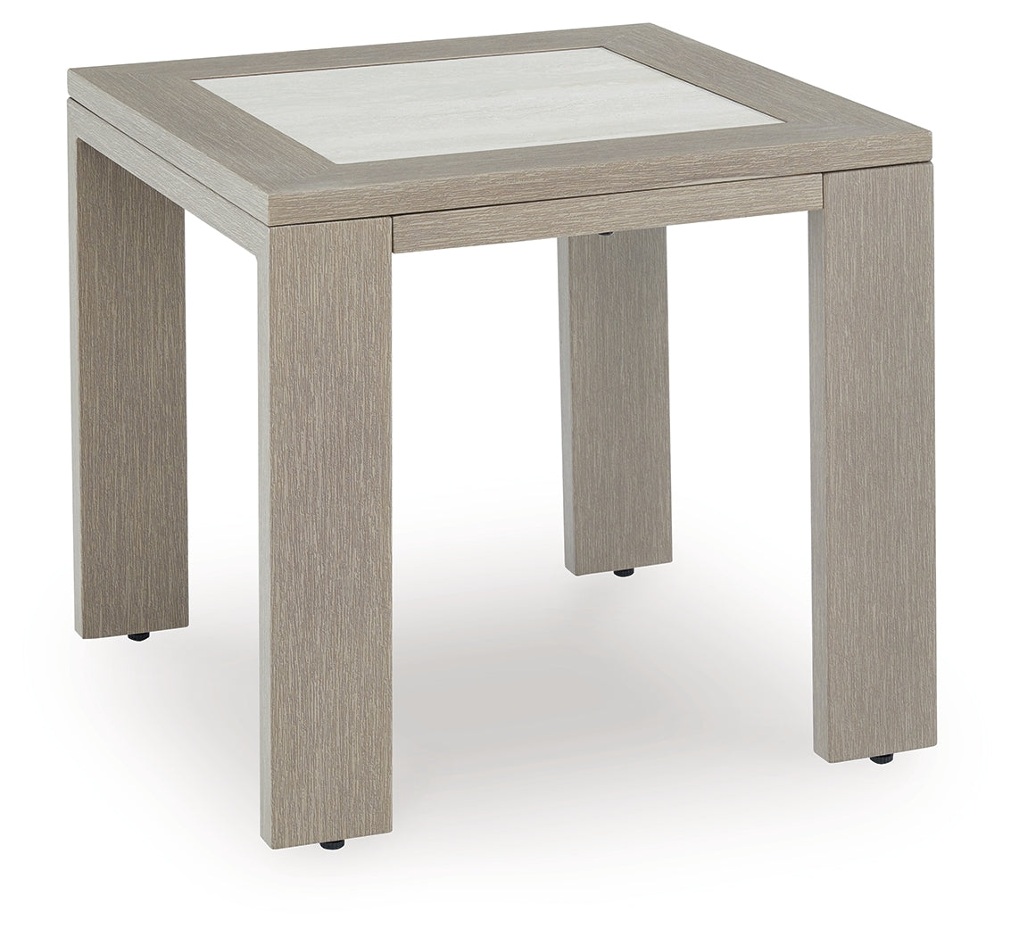 Kimpton Isle Brown Outdoor End Table from Ashley - Luna Furniture