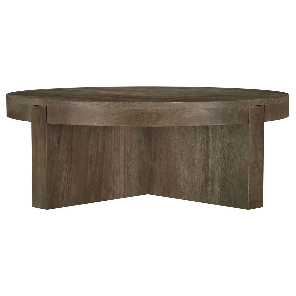 Kinkaid Brown 3-Piece Solid Wood Coffee and End Table Set from Coaster - Luna Furniture