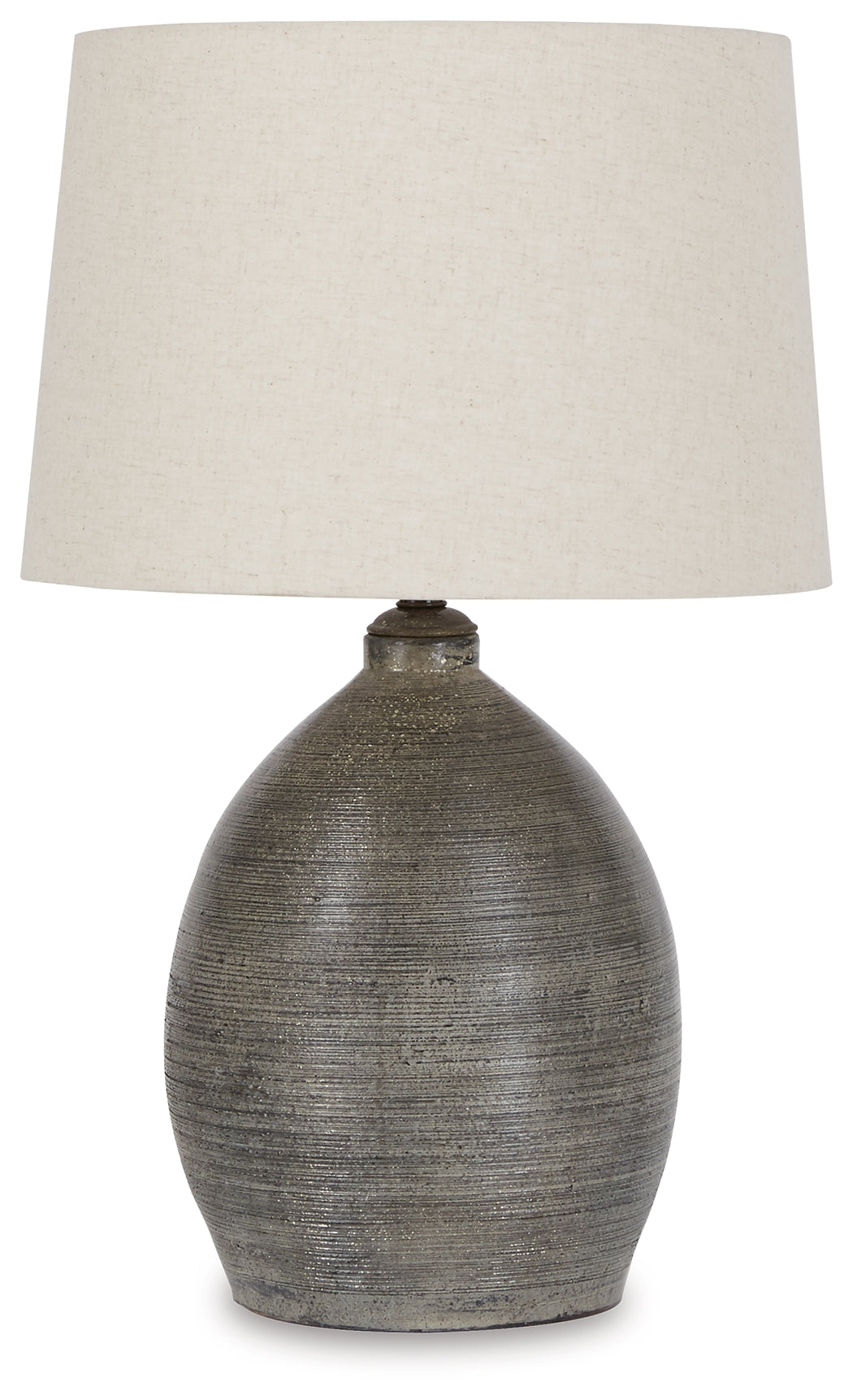 Joyelle Gray Table Lamp from Ashley - Luna Furniture