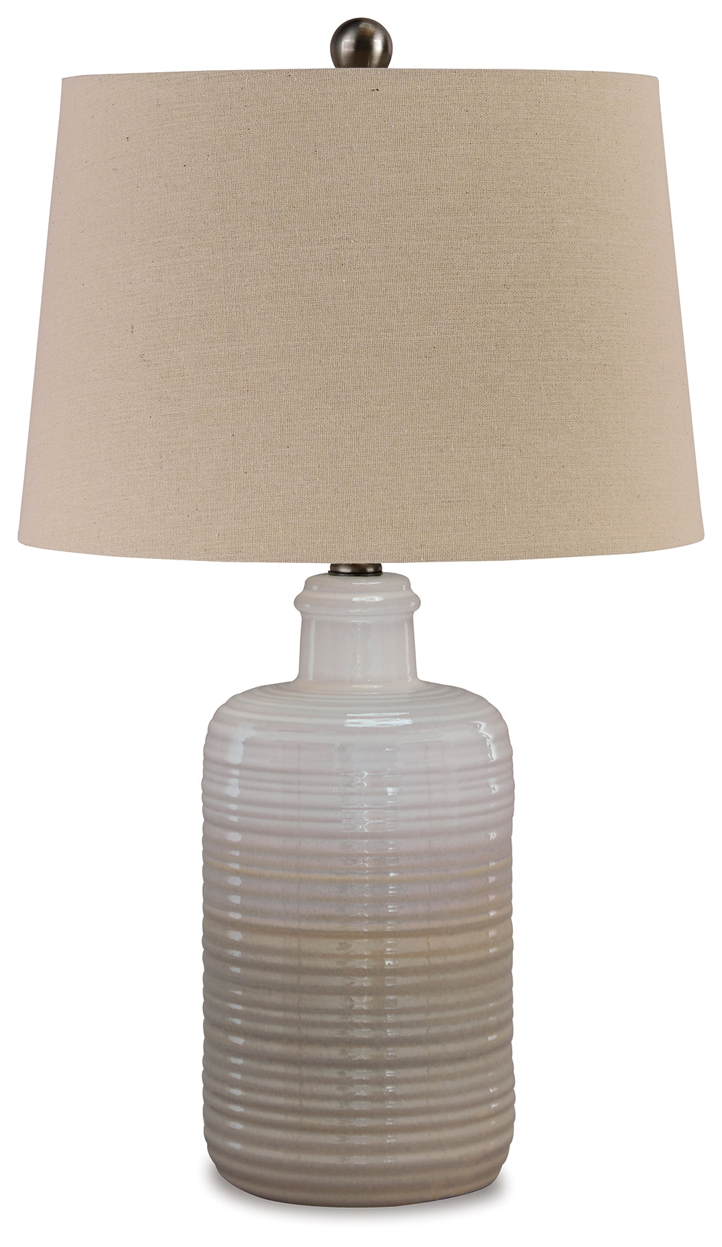Marnina Taupe Table Lamp from Ashley - Luna Furniture