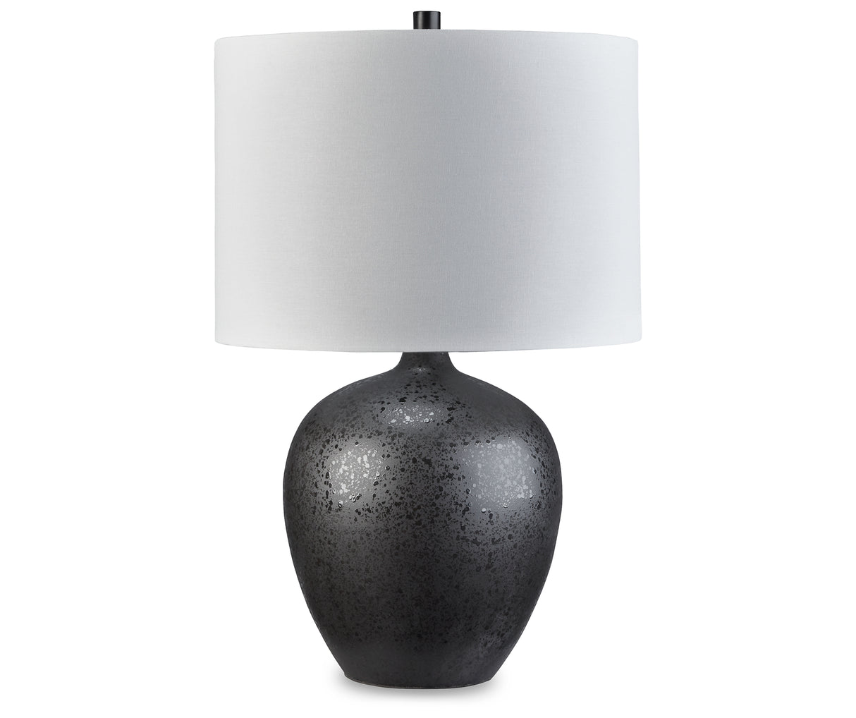Ladstow 2-Piece Table Lamp Set in Black from Ashley - Luna Furniture
