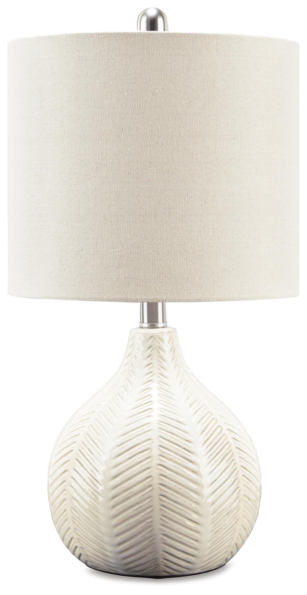 Rainermen Off White Table Lamp from Ashley Furniture - Luna Furniture