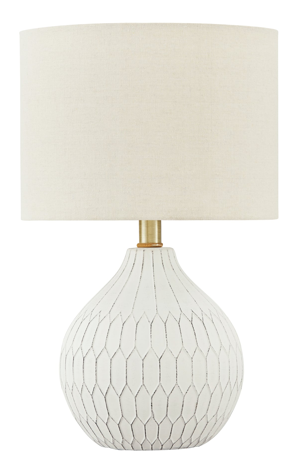 Wardmont 2-Piece Table Lamp Set in White from Ashley - Luna Furniture