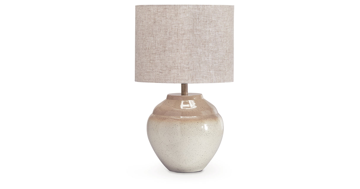 Waldish Cream/Beige Table Lamp from Ashley - Luna Furniture