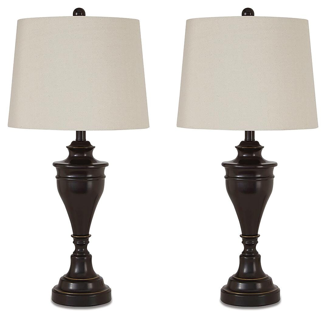 Darlita Bronze Finish Table Lamp from Ashley Furniture - Luna Furniture
