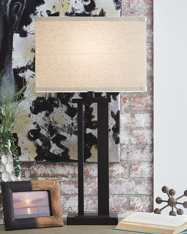 Aniela Bronze Finish Table Lamp from Ashley - Luna Furniture