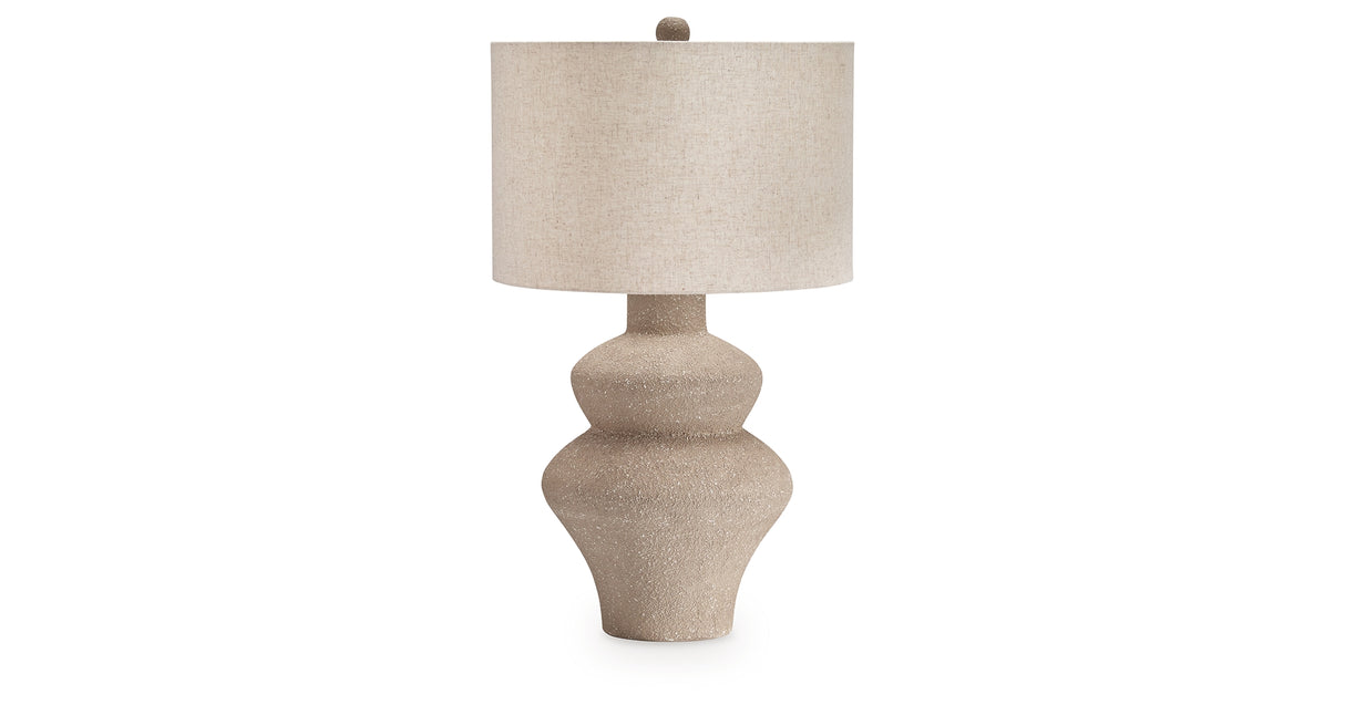 Jossleigh Beige Table Lamp from Ashley Furniture - Luna Furniture