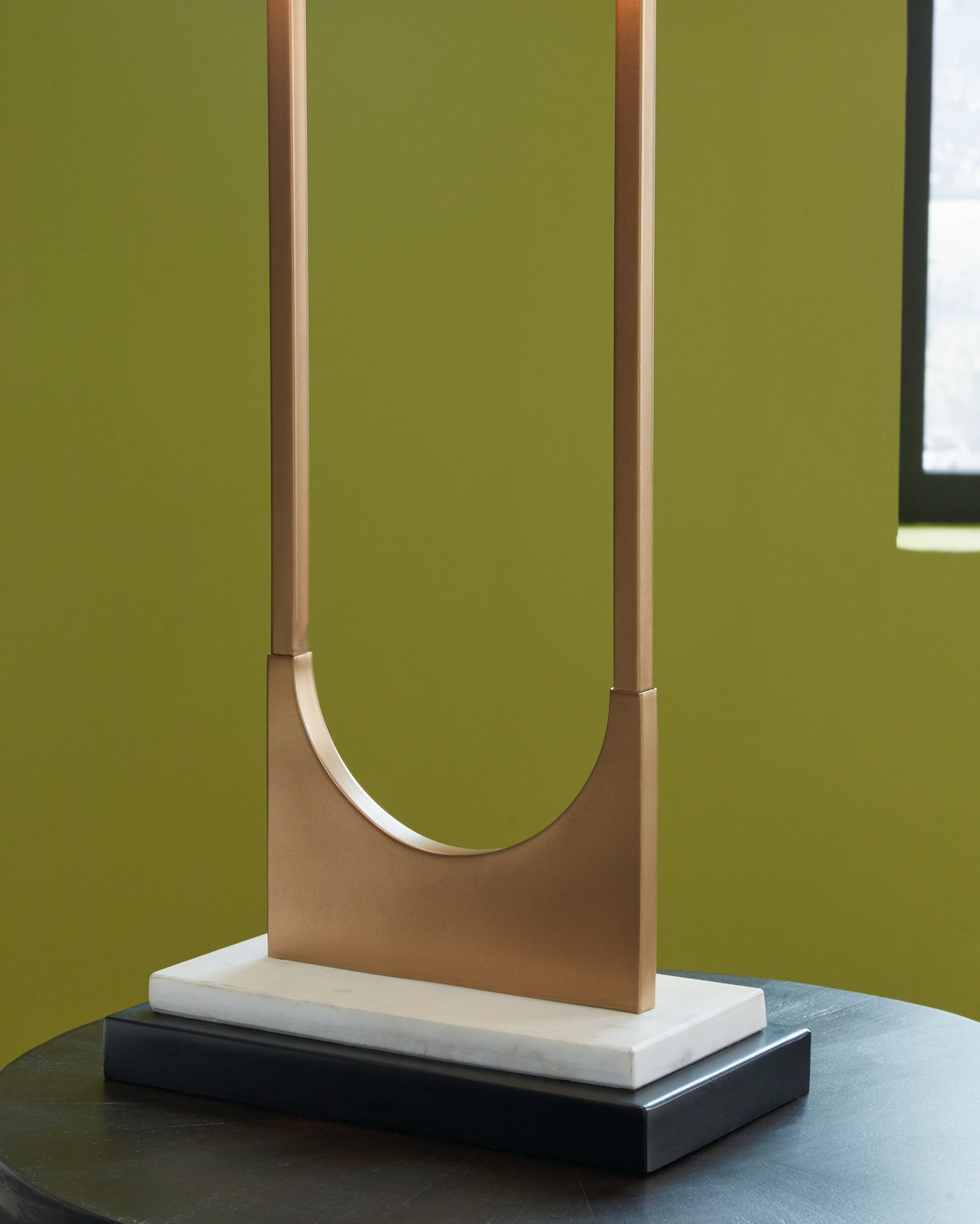 Malana Brass Finish Table Lamp from Ashley - Luna Furniture