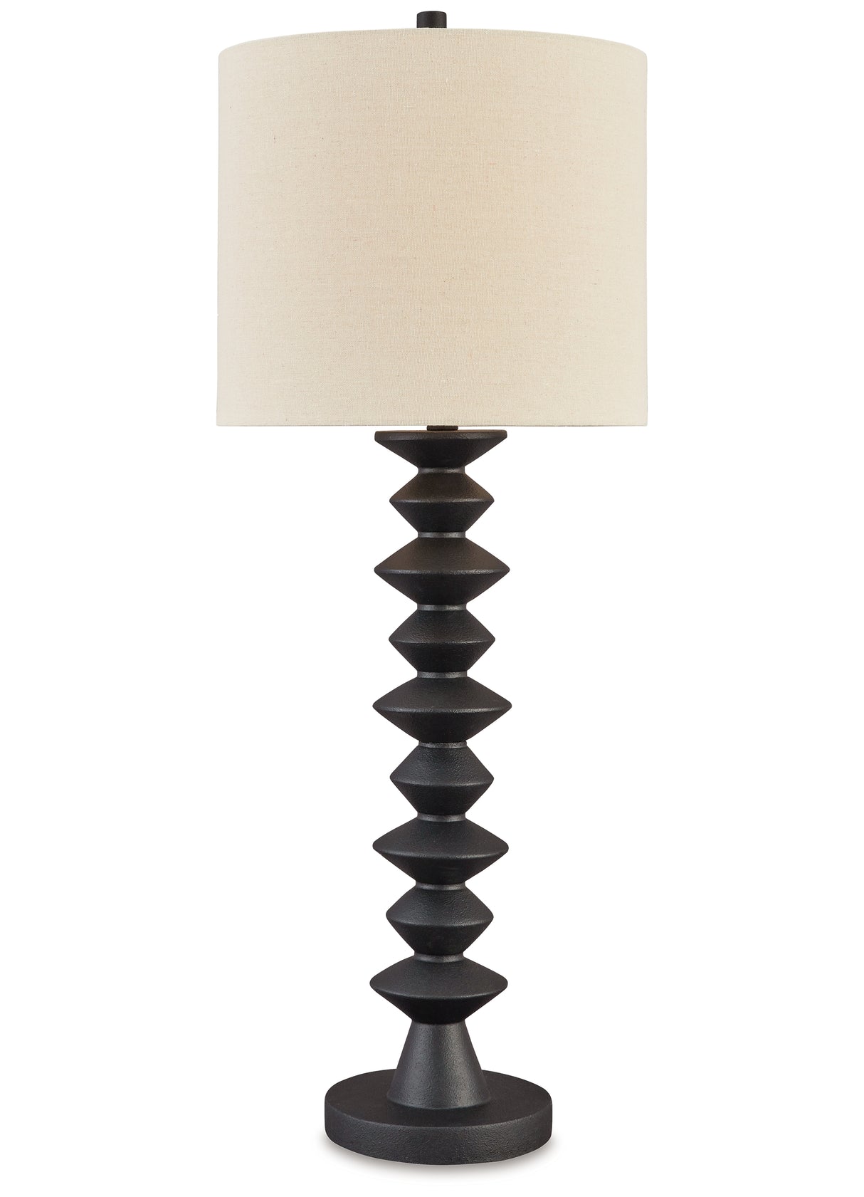 Luanndon 2-Piece Table Lamp Set in Black from Ashley Furniture - Luna Furniture