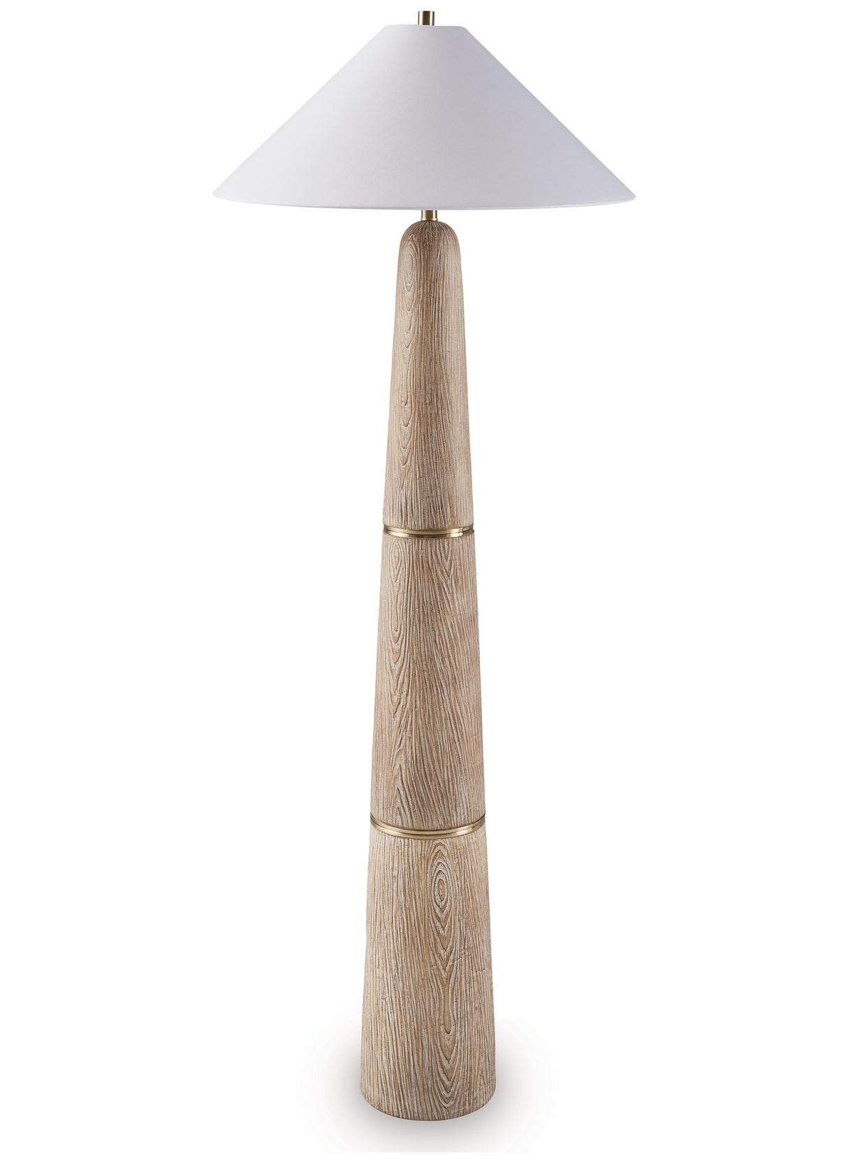 Gasparleigh Brown/Gold Finish Table Lamp from Ashley - Luna Furniture