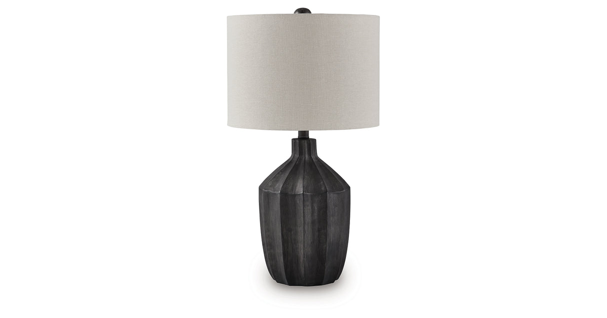 Jilton Black Table Lamp from Ashley - Luna Furniture