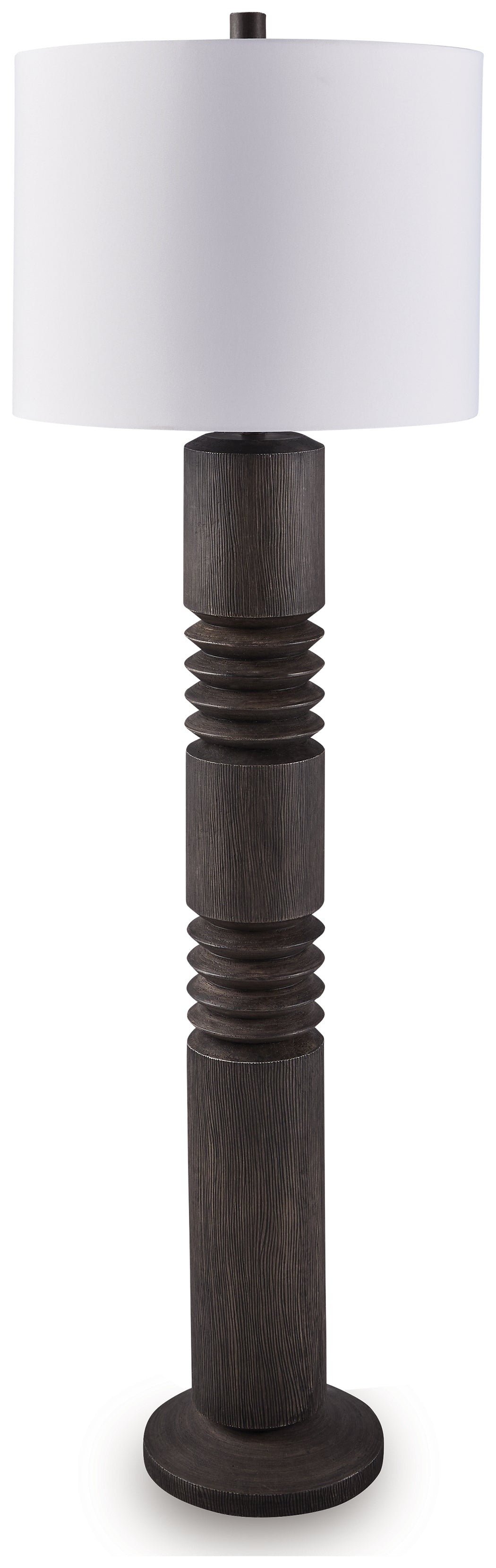 Fainwell Black Floor Lamp from Ashley - Luna Furniture