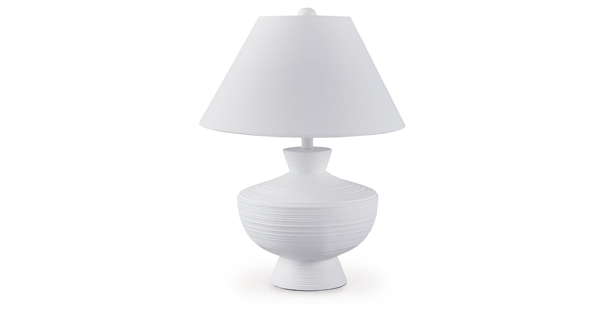 Harelwood White Table Lamp from Ashley - Luna Furniture