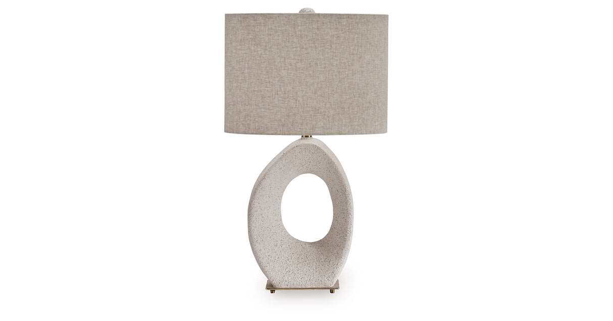 Trentlen Cream/Gold Finish Table Lamp from Ashley - Luna Furniture