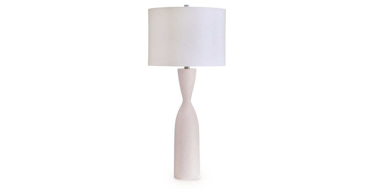 Davinford White Table Lamp from Ashley Furniture - Luna Furniture