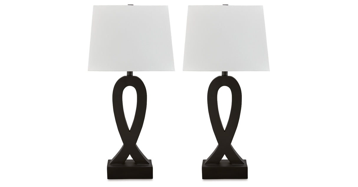 Markellton Black Table Lamp from Ashley Furniture - Luna Furniture