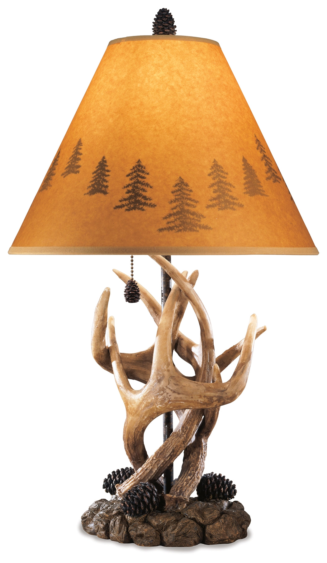 Derek Brown Table Lamp from Ashley - Luna Furniture