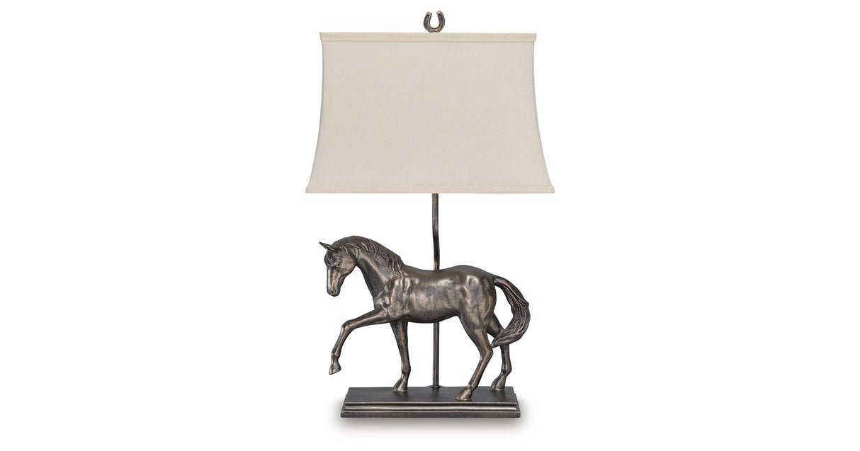 Sandorman Bronze Finish Table Lamp from Ashley Furniture - Luna Furniture