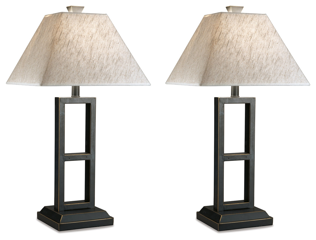 Deidra Black Table Lamp from Ashley - Luna Furniture